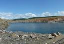 The disused quarry near Colne Golf Club. Photo credit: Colne and West Craven Police