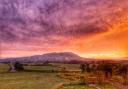 SPECTACULAR: Sunset from Bashall Barn by Natalie Wilson