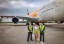 Emirates’ flagship A380 returns to Manchester Airport (Emirates Airline)