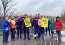 Reclaim Back Lane members met up at the weekend for an organised safety walk