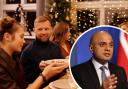 UK Covid: Sajid Javid's Christmas guidance as Boris Johnson 'can't rule out' lockdown. (PA/Canva)