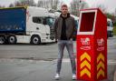Preston's Andrew ‘Freddie’ Flintoff, has teamed up with McDonald’s  to promote their new 'tall' bins