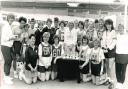 Blackburn and District Sports Council netball tournament at Witton Park, Blackburn, 1988