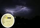 The Met Office has issues a yellow weather warning for thunderstorms across Lancashire