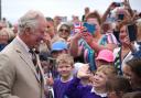 The Prince of Wales meeting members of the public during a visit to the Winter Gardens in Morecambe. Picture: Peter Byrne/PA Wire