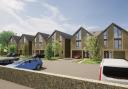 A design of what the new homes in Trawden will look like