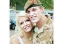 CASUALTY: Jordan Bancroft with girlfriend Lauren