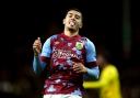 Burnley winger Anass Zaroury reacts to World Cup call-up