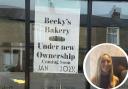 Becky's Bakery is set to open in January 2023. Inset is owner Becky Hobkirk