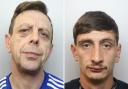 Jason Perry and Connor Lipinski have been jailed for stealing York stone from churches