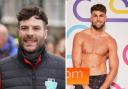 Burnley's Jordan North (left) has been compared to Love Island's Tom Clare (right)