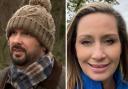 Paul Ansell (left) and Nicola Bulley (right)