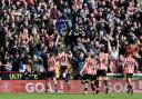 Sheffield United's Tommy Doyle  celebrates scoring his side's third goal
