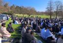Last year Eid prayers were held at Corporation Park.