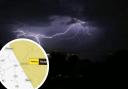 Seven hours of thunderstorms are set to hit parts of East Lancashire