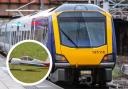 A model plane crash caused a lineside fire between Kirkham & Wesham and Poulton-le-Fylde