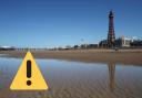 Residents along the Fylde Coast are being warned not to swim at beaches due to a sewage leak