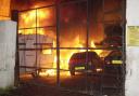 BLAZE Firefighters at Burnley Car Dismantlers