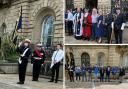 The Royal British Legion (RBL) Blackburn organised a ‘flag raising’ ceremony outside the Town Hall