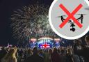 Drones have been banned from flying over Lytham Festival