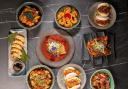 A range of Tiger Lounge's asian inspired small plates. Including, sticky asian seabass, korean pulled pork Bao Buns  and katsu chicken tenders.Photo by Michael Sewell Photography