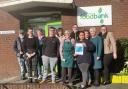 Staff and volunteers at Blackburn Foodbank