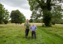 Cllr Ricky Newmark, chairman of Ribble Valley Borough Council’s community services committee (right), with the council’s head gardener, Robert Sagar, on the Edisford site
