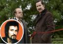 Lee Ingleby (right) is to star in ITV show The Long Shadow about serial killer Peter Sutcliffe (inset)