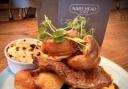 Some of the delightful food at The Nabs Head