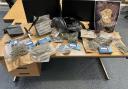 Drugs and weapons found in a vehicle on the M6 near Lancaster