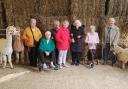 Pendlebrook Care Home residents visit alpacas