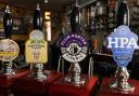 Some of the drinks behind the bar at The Arden Inn
