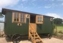 Two shepherds huts have been proposed for a site in Mitton