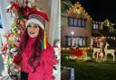 Sally Jacks spends days decorating her home for Christmas