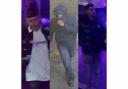 Police are looking for these three men in connection with a fight that broke out in Preston
