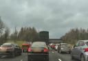 Updates as M65 sees delays in both directions due to crash