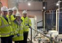 The Councillors were shown around the site at Farington