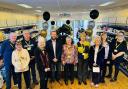 Chair Eddy O'Brien was joined by the Mayor of Hyndburn, as well as trustees and volunteers for the official opening of the refurbished Hyndburn Food Pantry