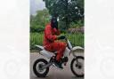Police in Blackburn are asking for help to find this off-road biker