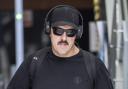 Gordon Thomas was snapped leaving Manchester Magistrates' Court on Tuesday