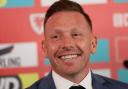 Bellamy facing the media as new Wales boss