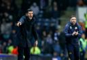 Portsmouth boss John Mousinho on the sidelines