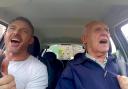 Teddy and son Simon McDermott became viral sensations following their car pool karaoke