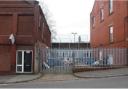 The BVSMNT Darwen music venue in the former Darwen Windows building.jpg