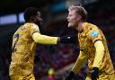 Anri Gudjohnsen celebrates his goal