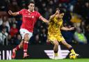 Ryoya Morishita on the ball