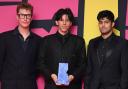 L-R: MAGID / ZAFAR team - producer Aidan Robert Brooks, writer and director and Luis Hindman, and writer Sufiyaan Salam