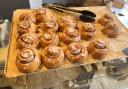 Cinnamon Rolls snapped before they were cleared out