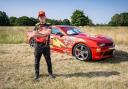 Andy King and his car