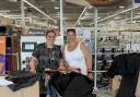 Sue Marshall, Deputy Manager, Sainsbury’s Colne (L) and Michaela Wilson, Pendle Kitchen
